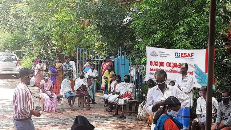 'ഗോത്ര സുരക്ഷാ' സൗജന്യ കോവിഡ് വാക്‌സിനേഷന്‍ ക്യാമ്പുകള്‍ തുടങ്ങി